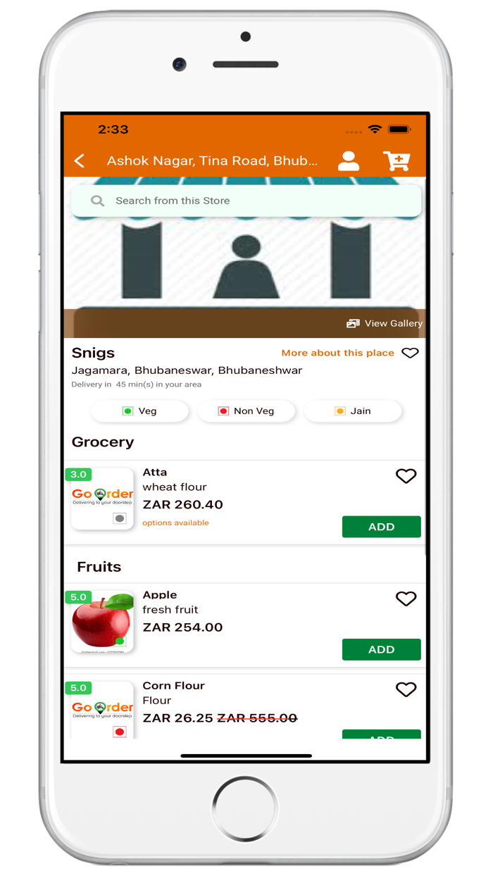 Go Order SA Delivery