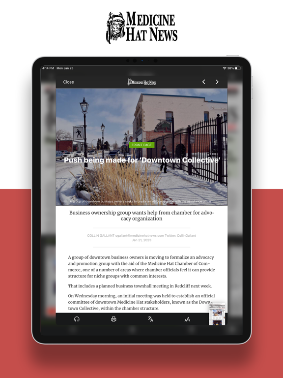 Screenshot #6 pour Medicine Hat News e-Edition