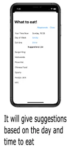 eatSuggester - Food Suggestion screenshot #3 for iPhone