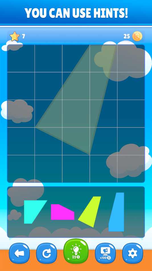 #4. Meho Tangram Puzzle (iOS) 由: Ahmed Shahien