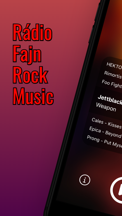 Screenshot #1 pour Fajn Rock Music