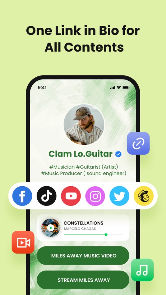 #2. Linkr: Link in Bio for Creator (iOS) 由: Levermore Limited