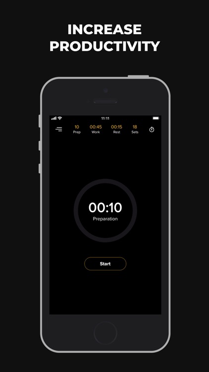 Minimalist Interval Timer