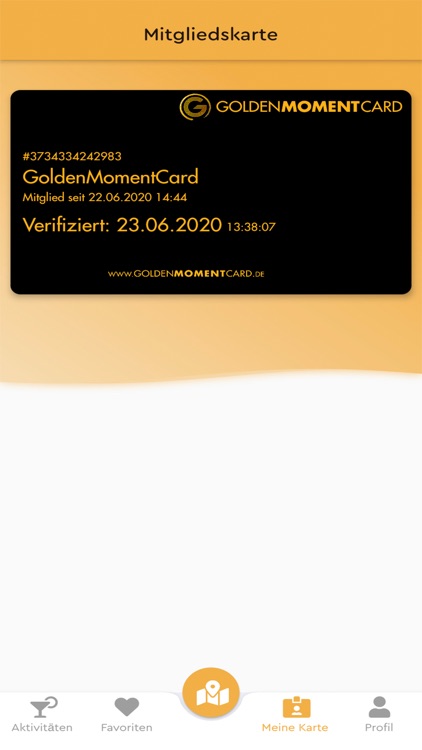 GOLDENMOMENTCARD screenshot-5