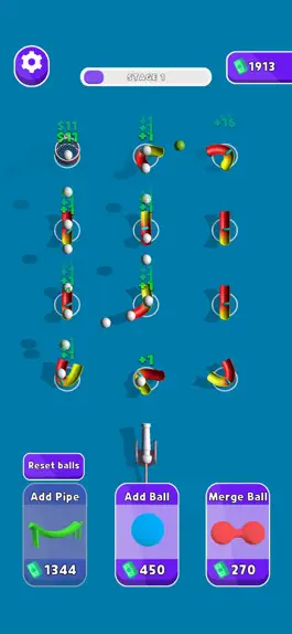 Game screenshot Pipes and Marbles hack