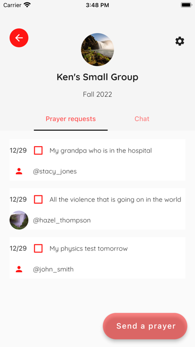 Prayed4 Screenshot