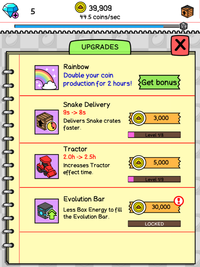 Snake Evolution Idle Merge IO