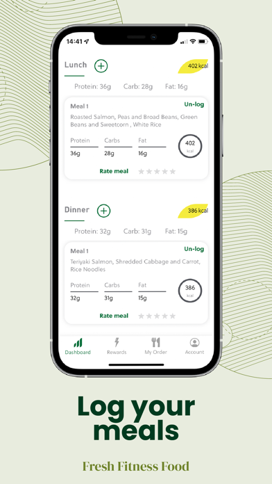 Fresh Fitness Food Screenshot