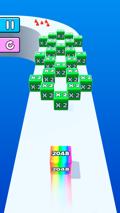 Jelly Run 2048 Screenshot