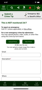 Tom Green County TX Sheriff screenshot #4 for iPhone