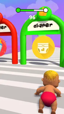 Game screenshot Baby Run! Dirty Diaper Race hack
