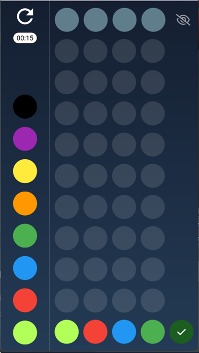 Game-MasterMind Screenshot