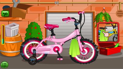 Clean Up, Bike Car Wash Games Screenshot
