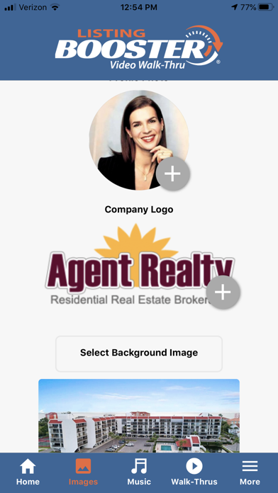 Real Estate Video Walk-Thru Screenshot