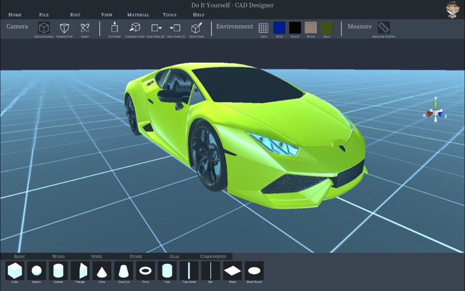 #3. DIY - CAD Designer 3D (macOS) 由: Sebastian Kemper