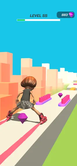 Game screenshot Sky Rollerskate Surfing apk
