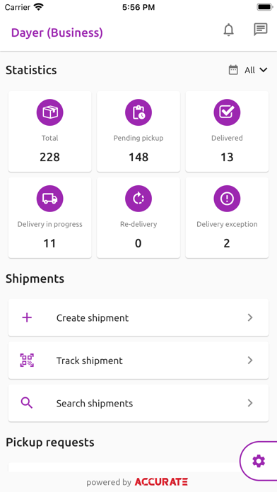 Dayer Business Screenshot