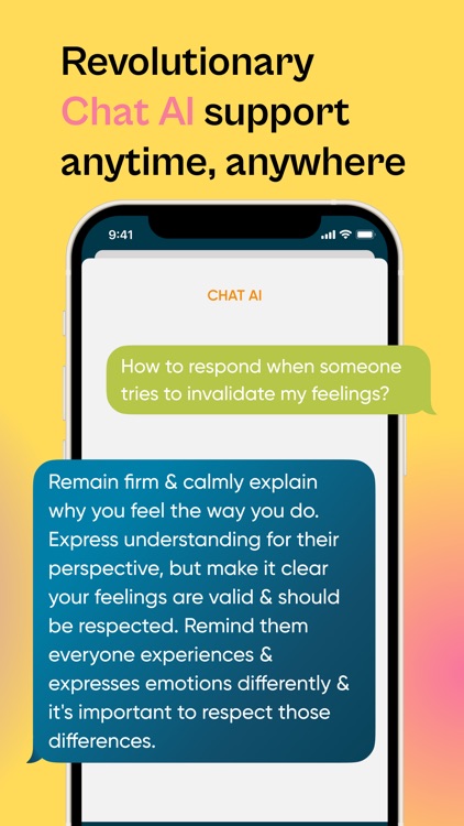 Vibe AI Chatbot & Mood Tracker screenshot-0