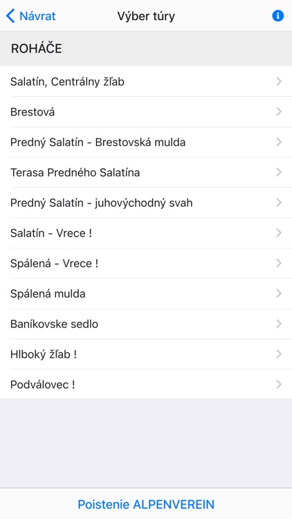 Skialp Túry - Roháče