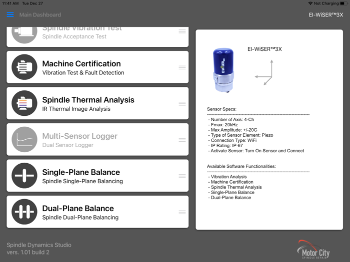Spindle Dynamics Studio