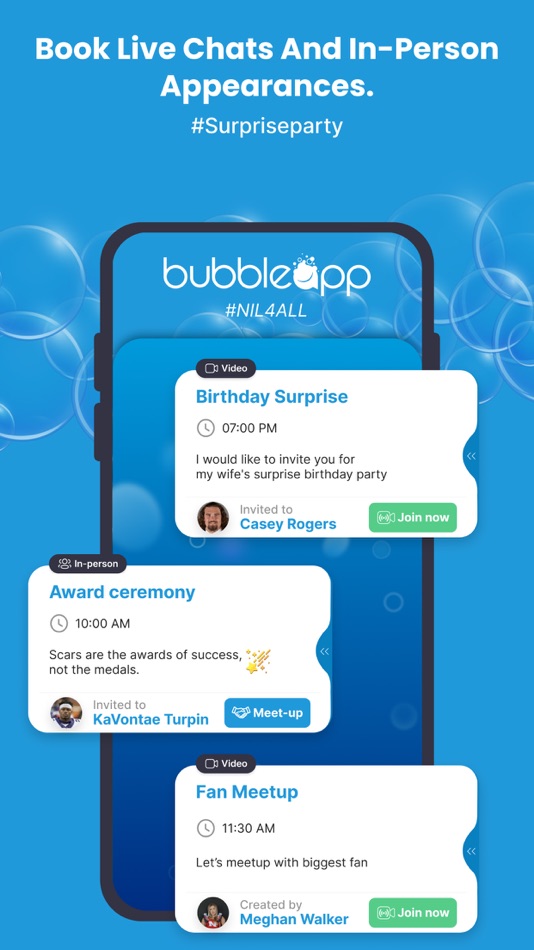 #3. BubbleAppNIL (iOS) 由: BUBBLE APP