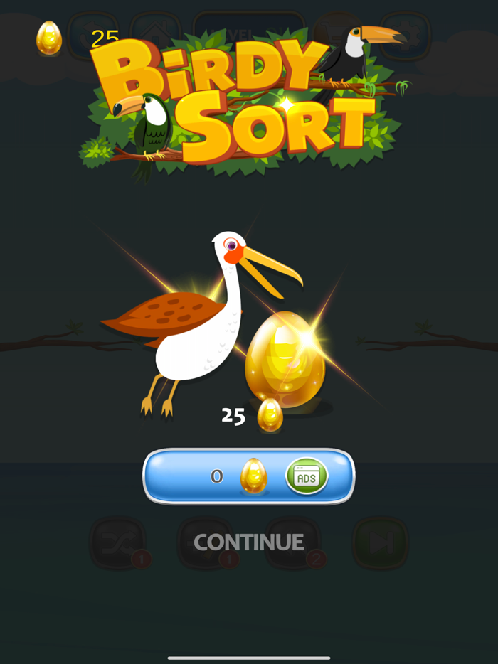 Birdy Sort Matching Puzzle