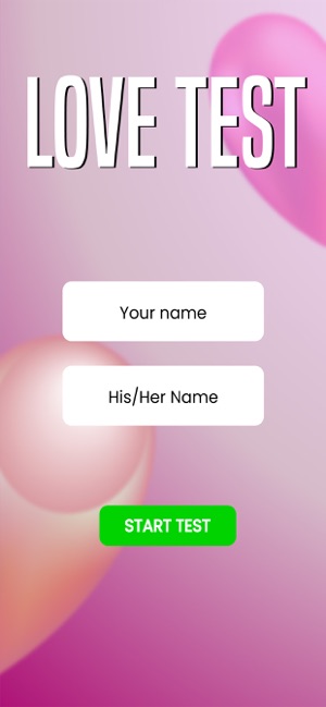 A Love Test Pro on the App Store
