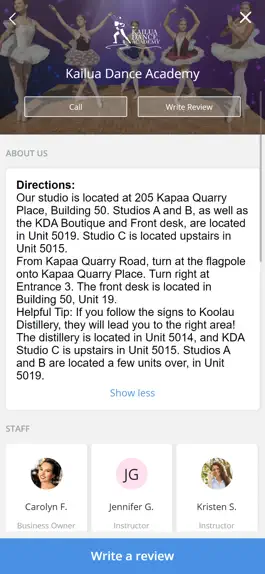 Game screenshot Kailua Dance Academy apk