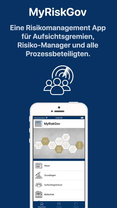 MyRiskGov Screenshot