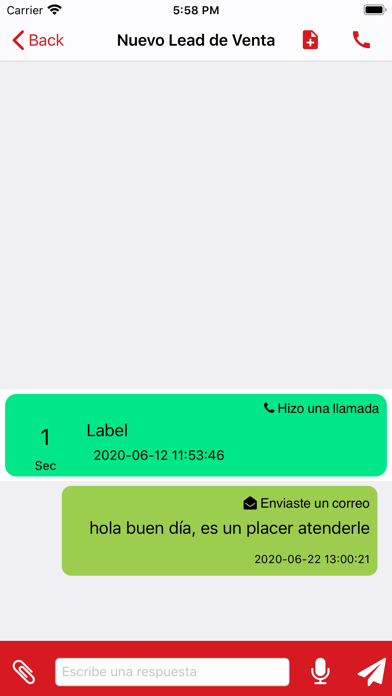 Toyota Lead Management Screenshot