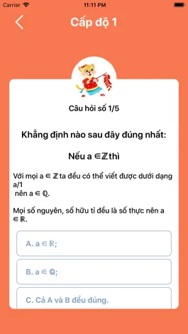 Game screenshot M4U7 - Học Toán lớp 7 năm 2023 hack