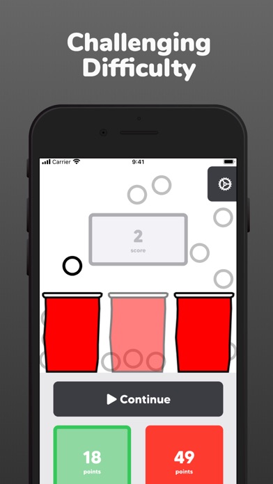 Screenshot #1 pour Cups and Balls - A Casual Game