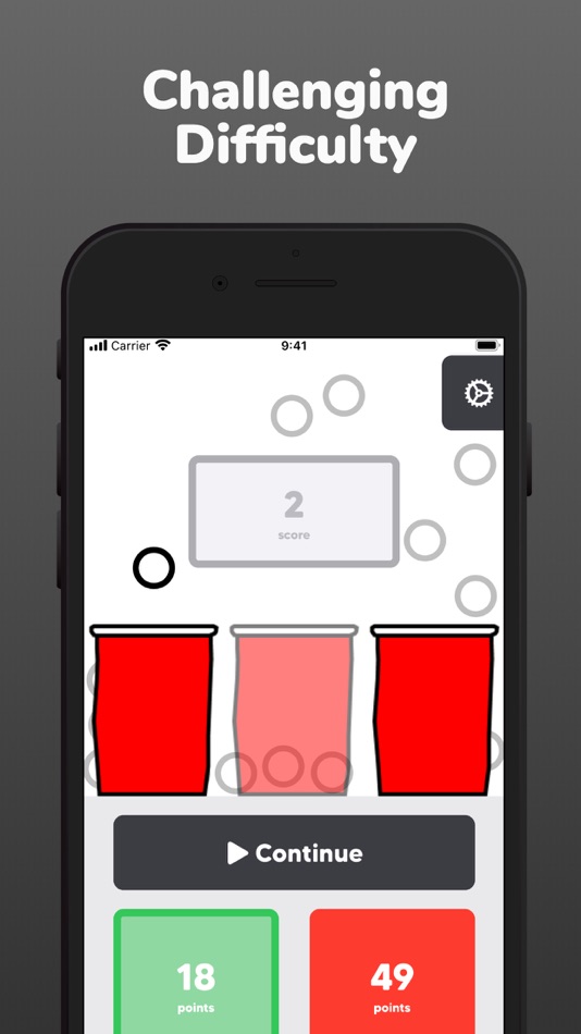 #1. Cups and Balls - A Casual Game (iOS) 由: Rihab Mehboob