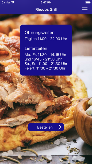 Rhodos Grill Melle Screenshot