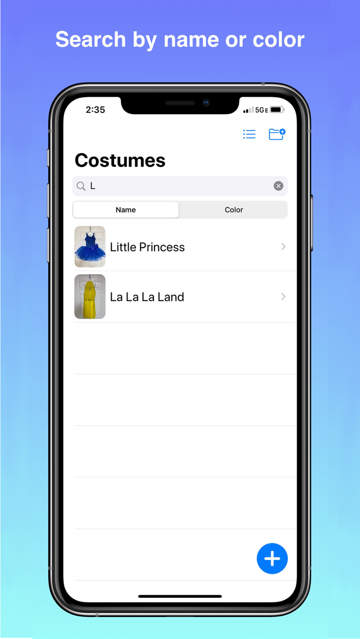 Costumize - Digital Inventory