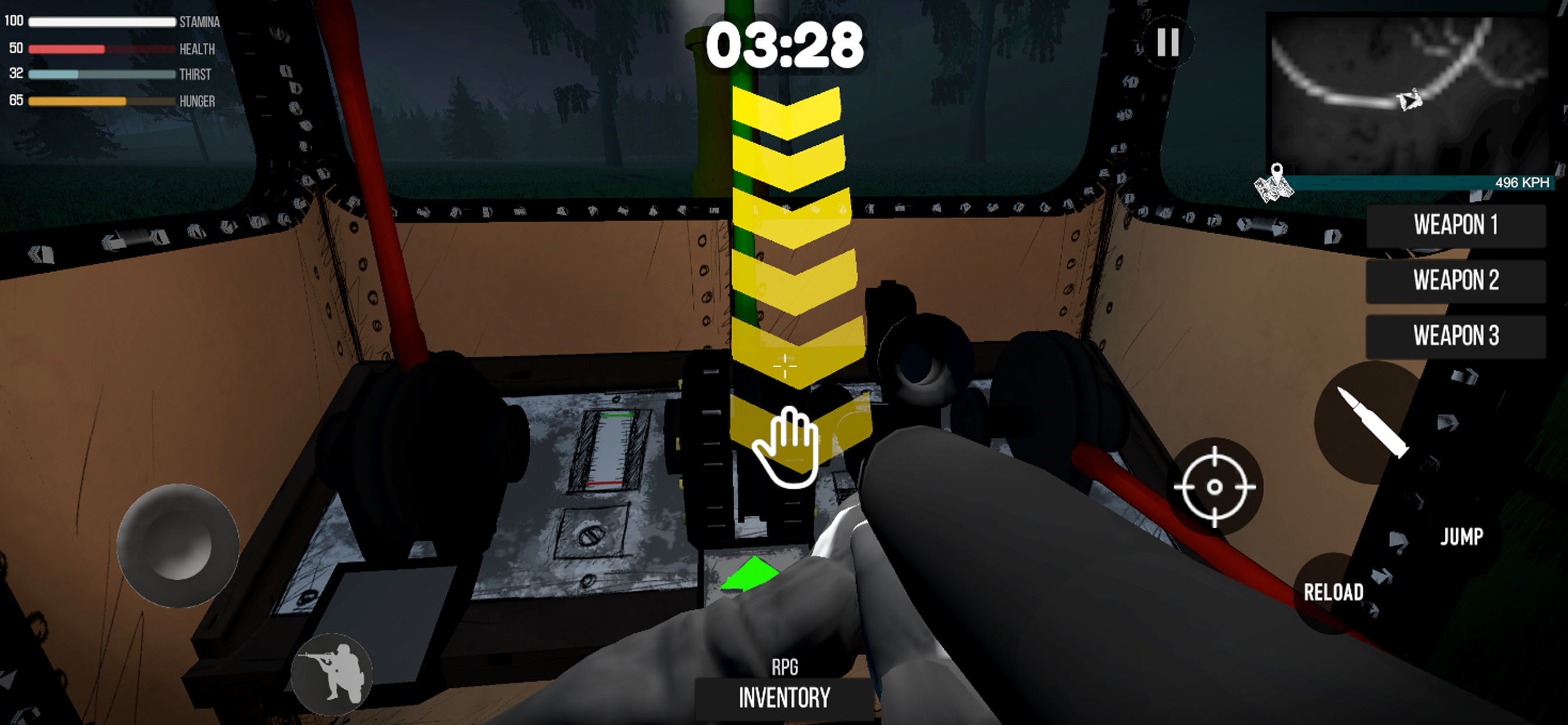 Monster Train Escape Horror