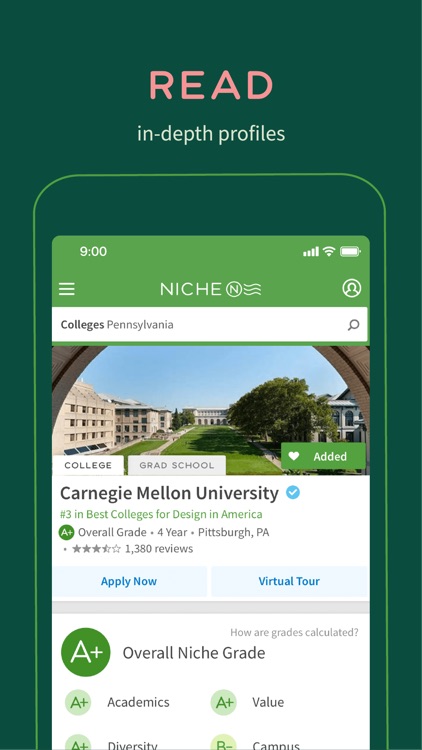 Niche: Colleges, K-12 & Places