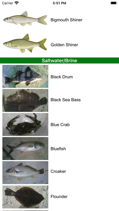 Fisherman's Fish ID Screenshot