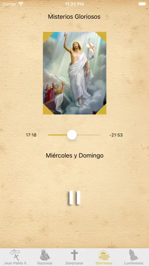 Captura de pantalla de Rosario Interactivo en iPhone 4