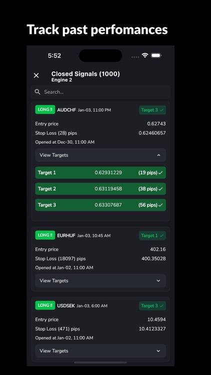 Signalbyt: Stock Signals