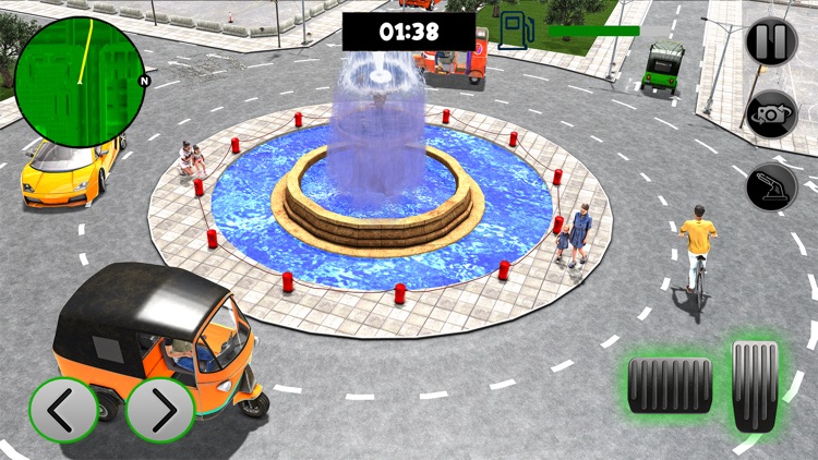 Tuk Tuk Auto Rikshaw Taxi Game screenshot-3