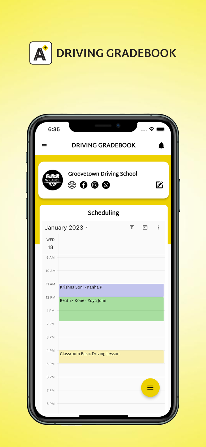 Driving GradeBook