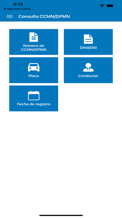 APP Operador Comercio Exterior Screenshot