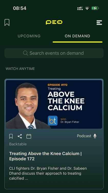 PEO – Medical Education