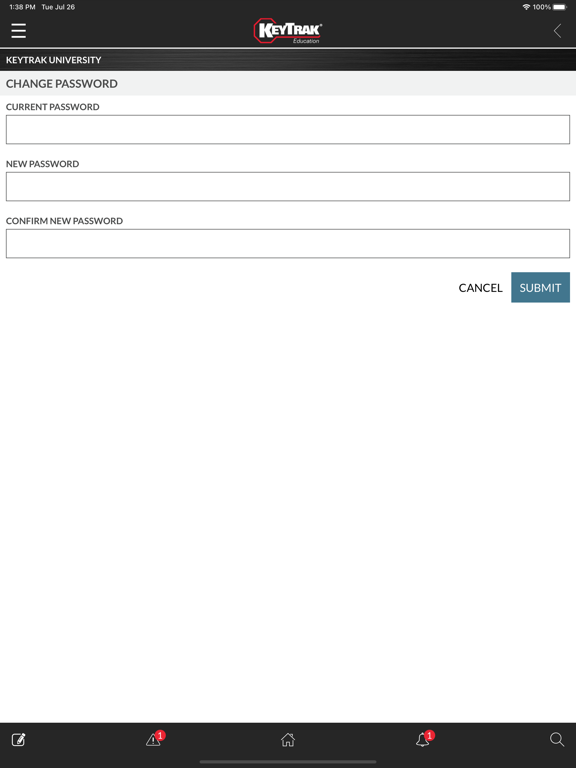 KeyTrak Education iPad screenshot 5 - Business app
