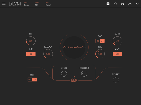 Screenshot #4 pour DLYM - Delay Modulator