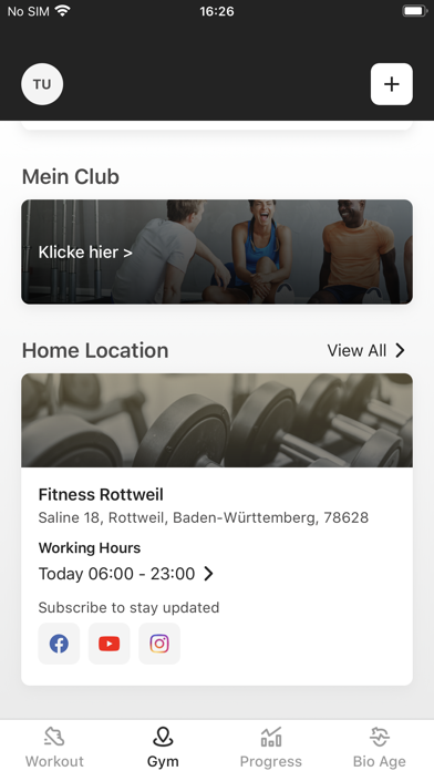 Fitness Rottweil Screenshot