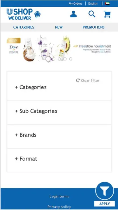 Ushop Unilever iPhone Ekran Görüntüsü 3