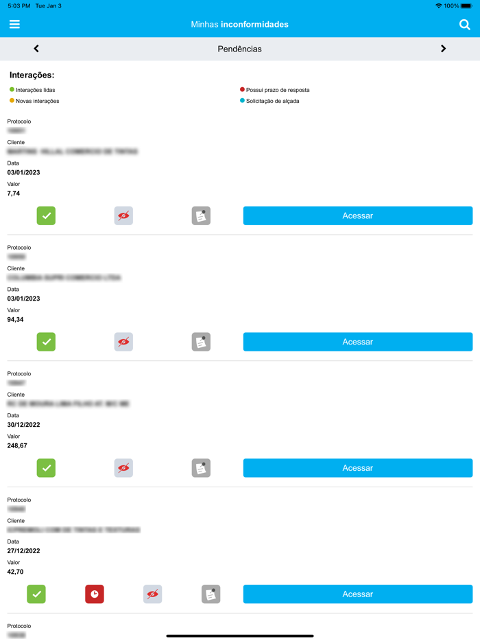 Inconformidade Atlas