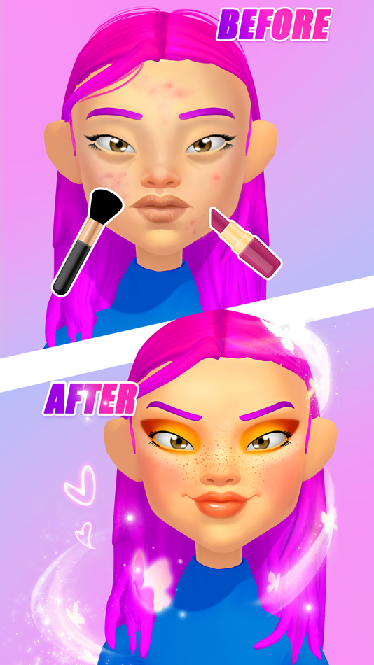 #1. Perfect Makeup 3D (iOS) Podle: Aleksandr Novoselov